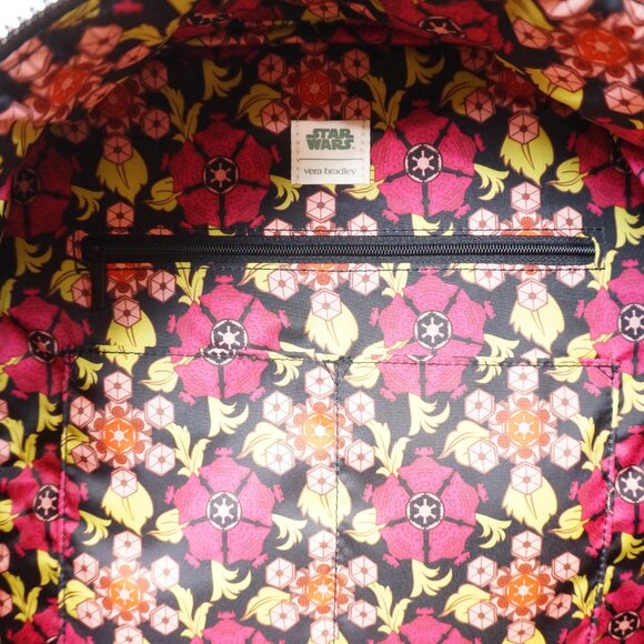NEW ❤️ vera bradley x Star Wars Darth Vader Bancroft Backpack Laptop Black main image 7